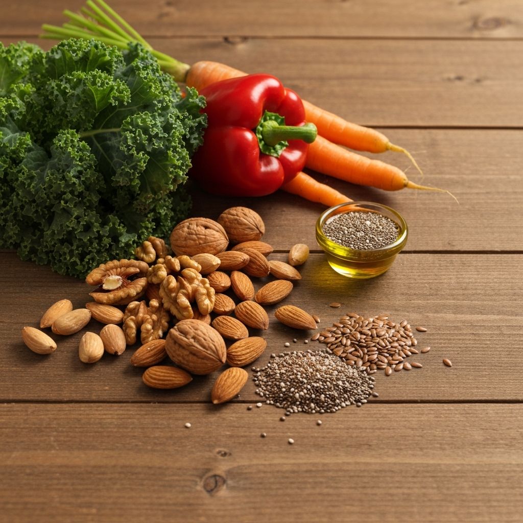 Natural healthy nutrition concept